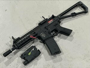 【1円～】S&T Kngith's PDW M2 フルメタル G2電動ガン BK【B品】