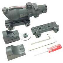 【1円～】ACOG TA31DOCタイプ 4*32スコープ&ダットサイト【B品】_画像4