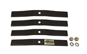 ツムラ製 バーナイフ TSP50(4枚) セット 3台分(12枚) オーレック イセキアグリ 共立 ナット座金付