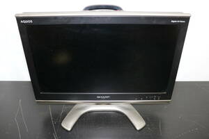 usA-481 SHARP AQUOS　 シャープ　アクオス 液晶テレビ　LC-20EX3 20型　リモコン　B-CASカード有　動作確認済/2008年製