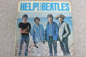 usA-510 The Beatles - HELP!/ザ・ビートルズ/赤盤/サウンドトラック盤/Odeon RECORDS OP7387 現状品　保管品
