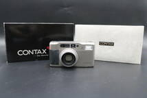 usA-547 CONTAX T VS Ⅱ/Carl Zeiss カールツァイスVario Sonnar 3.5-6.5/28-56 T コンタックス/シャッター〇/フラッシュ〇 動作品　_画像1