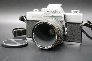 usA-559 minolta/ミノルタ SR T 101 CLC MC MACRO ROKKOR 1:3.5 f=50mm 一眼レフカメラ 現状品　保管品