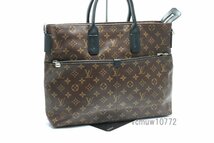 近年モデル格安放出■LOUIS VUITTON モノグラムマカサー 7DW レザー ビジネスバッグ ブリーフケース ルイヴィトン■0208co775-1_画像4