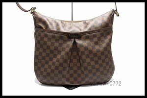 希少美中古■LOUIS VUITTON ダミエ ブルームズベリGM レザー ショルダーバッグ ルイヴィトン■0208xu263-4K