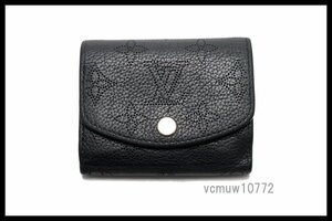 近年モデル希少美中古■LOUIS VUITTON マヒナ ポルトフォイユイリスXS レザー 3つ折り財布 ルイヴィトン■0215we2377345