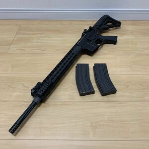 東京マルイ 次世代M4 NOVESKE カスタム ライラクス アッパー ロア フレーム マッドブル 送料無料