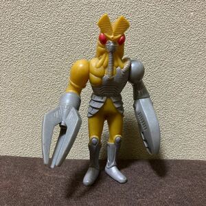 日本製ソフビ　メカバルタン　ウルトラ怪獣シリーズ／バンダイ ソフビ　ウルトラマン　怪獣　バルタン星人　フィギュア　ソフビ人形