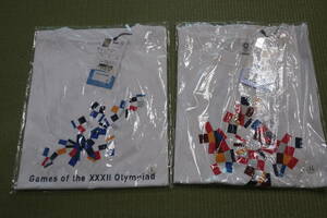 ★東京オリンピック Tシャツ 2020 花火　赤・青 メンズ S・M・L・LL 即決 2枚 送料520円