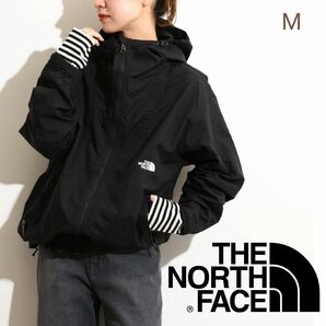 未使用【THE NORTH FACE/ ザ ノースフェイス】 マウンテンパーカー コンパクトジャケット ブラック Mサイズ