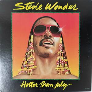 44580★盤未使用に近い Stevie Wonder / HOTTER THAN JULY 