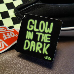 ヴァンズ バンズ スリップオン VANS SLIPON 海外限定モデル【GLOW IN THE DARK】蓄光プリント！暗闇で光ります！新品未使用 希少モデル！ の画像2