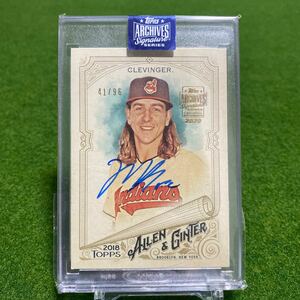 TOPPS ARCHIVES AUTO MIKE CLEVINGER AUTO