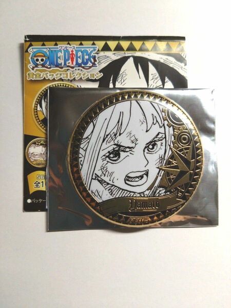 ワンピース　ONE PIECE　黄金バッジコレクション　ヤマト