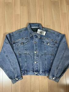 デッドストック　未使用　80s 90s BOY LONDON デニム　トラッカージャケット　vintage punk ヴィヴィアン　マルコム　PISTOLS UK