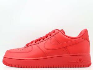 美品★定番 人気カラー ナイキ エアフォース ローカット エレベイト AIR FORCE 1 ’07 LV8 1 “TRIPLE RED” CW6999-600 JP27.5cm