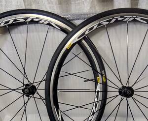 【美品】Mavic Cosmic Elite UST シマノ11S 前後セット マビック コスミック エリート アルミ　クリンチャー 送料無料