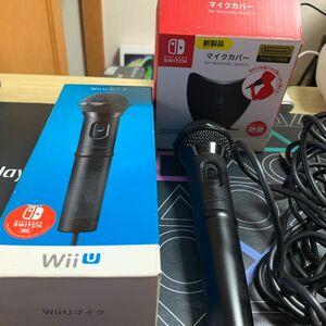 Wiiu switch ps4 マイク　マイクカバー　セット