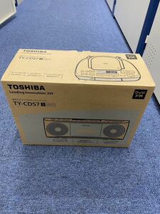 TOSHIBA 東芝 CDラジオカセットレコーダー ラジカセ CDラジカセ TY-CDS7 通電確認済み ラジオ受信確認済み