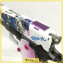 6891】東京マルイ ハイキャパ5.1 マクロスF シェリル・ノームカスタム ガスブローバックハンドガン 箱/説なし_画像4