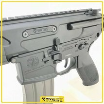 6963】SIG AIR製 SIG MCX VIRTUS SBR 電動ガン QTS + ブラシレスモーター交換 箱付き シグ_画像5