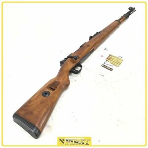 7053】マルシン製 モーゼル Kar98k ガス ボルトアクション リアルカート 6mm 木製ストック パーツ破損あり