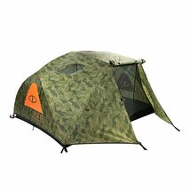 3166】未使用品 POLeR 2パーソンテント フューリーカモ ポーラー TWO PERSON TENT 2人用テント 迷彩柄 カモ柄 ソロキャン カモフラージュ_画像2