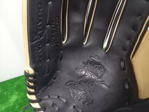 未使用 Rawlings/ローリングス HOH DP　左投用ソフトボール ピッチャー用藤田倭モデル GS9FHDY14 カラー:ブラック/キャメル _画像9