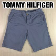 TOMMY HILFIGER トミーヒルフィガー ショートパンツ 2 くすみブルー_画像1