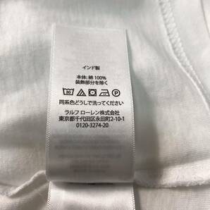 RALPH LAUREN ラルフローレン 半袖Tシャツ ユースサイズ L（14/16） ホワイト ビッグシルエットの画像6