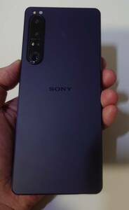 【超美品/SIMフリー/ソニー版】1年未満 Xperia 1 Ⅳ XQ-CT44 パープル デュアルSIM対応 RAM16GB/ROM512GB おまけ多数