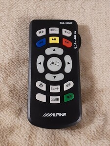 ALPINE アルパイン RUE-3100P フリップダウンモニター リモコン 送料220円～