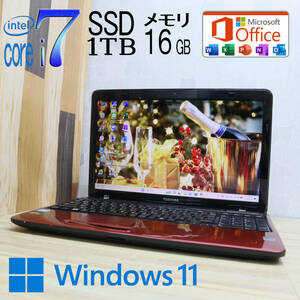 なんと！新品SSD1TB メモリ16GB★美品 最上級4コアi7！★T451 Core i7-2670QM Webカメラ Win11 MS Office2019 Home&Business★P65896