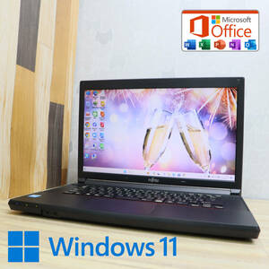 ★美品 3世代320GB★A553/H Celeron 1000M Win11 MS Office 中古品 ノートPC★P65218