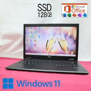 ★中古PC 高性能5世代i5！SSD128GB★VK22T Core i5-5200U Webカメラ Win11 MS Office 中古品 ノートPC★P66120