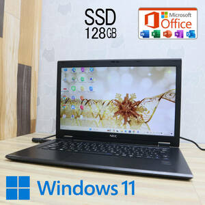 ★中古PC 高性能5世代i5！SSD128GB★VK22T Core i5-5200U Webカメラ Win11 MS Office 中古品 ノートPC★P66270