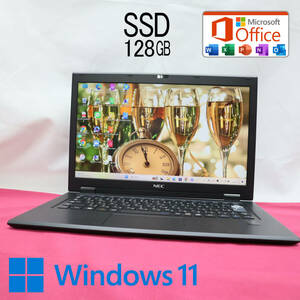 ★中古PC 高性能5世代i5！SSD128GB★VK22T Core i5-5200U Webカメラ Win11 MS Office 中古品 ノートPC★P66277