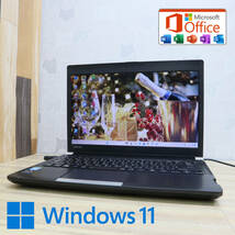 ★美品 高性能4世代i5！320GB★R734/M Core i5-4310M Win11 MS Office 中古品 ノートPC★P65933_画像1