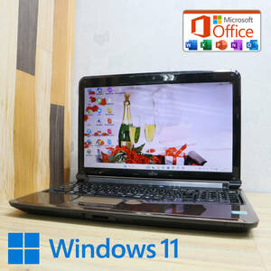 ★中古PC 高性能i5！500GB★FMV LIFEBOOK A55C Core i5-M560 Webカメラ Win11 MS Office 中古品 ノートPC★P64584