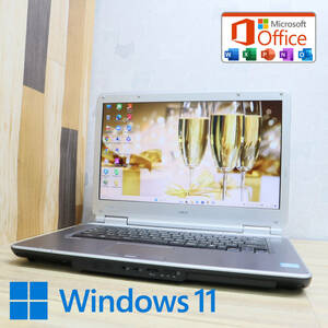 ★美品 高性能3世代i5！320GB★VK26M Core i5-3320M Win11 MS Office 中古品 ノートPC★P67777