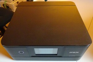 【中古】EPSON　エプソン　カラーインクジェット複合機　プリンタ　スキャナ　EP-879AB　Ａ４　動作確認済み　2024020042