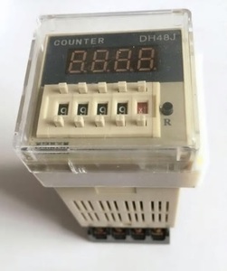 オムロンDC12V電子プリセットカウンターDH48J-8非環式表示カウンター1から999900の8PIN！