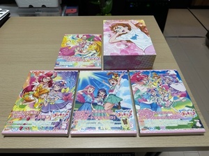 ★新品未開封！★トロピカル～ジュ！プリキュア 初回限定版 Blu-ray 全4巻セット！vol.1～4 Amazon限定 収納BOX付き！