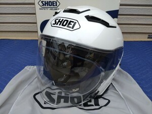 SHOEI/ショウエイ/J-CruiseⅠI/ジェイクルーズ ツー/ J-CRUISE2/ルミナスホワイト/ジェットヘルメット/L/J-Horse/ジェイホース/ARAI/アライ