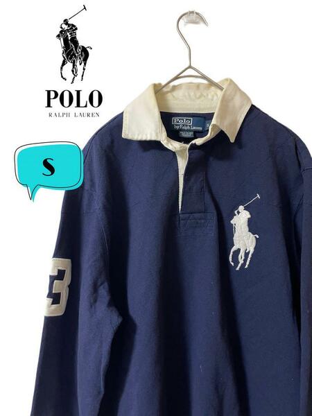 90s Polo by Ralph Lauren ラルフローレン　ラガーシャツ