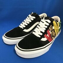 VANS スニーカー マルチアニマル ラスタ レディース 25.0cm ブラック [jgg]_画像1