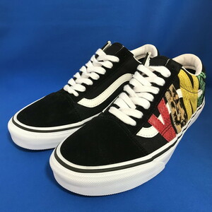 VANS スニーカー マルチアニマル ラスタ レディース 25.0cm ブラック [jgg]