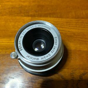 Leica zummaron 3.5cm f3.5 改造品　ライカ　ズマロン