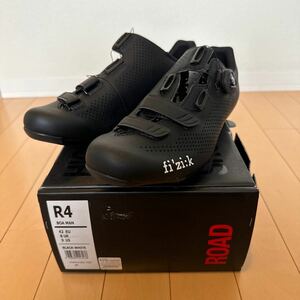 fizik フィジーク R4B UOMO (MENS) BOA ロードバイク ビンディングシューズ 黒 EU42 ／ 9インチ ／ 27cm SPD-SL tempo