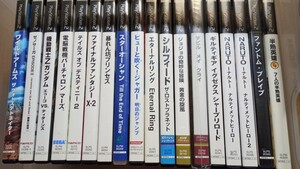 PS2ソフト　まとめ18本セット　バーチャロン　ナルト　デビルメイクライ　スターオーシャン　ガンダム　ゼノサーガ　　エターナルリング等